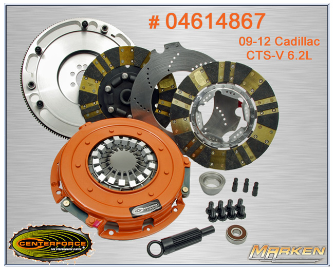 Centerforce DYAD Drive System (DS) ® MultiDisc Clutch fits 20092012